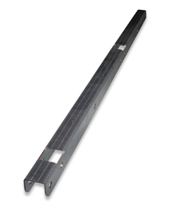 Treppenwange U-Profil 910 Steigung max 234/75 Grd 4 Stufen